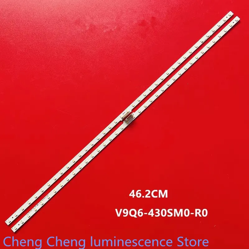 

Для Samsung QA43Q60RAJ QE43Q60RATTAU Light Bar V9Q6-430SM0-R0 46,2 см 38 светодиодов 100% новая светодиодная лента для подсветки