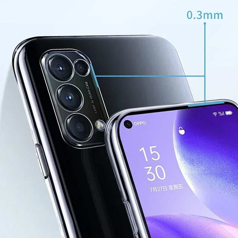 Transparent Soft Silicone Phone Case - Sleek and Minimalist Design
