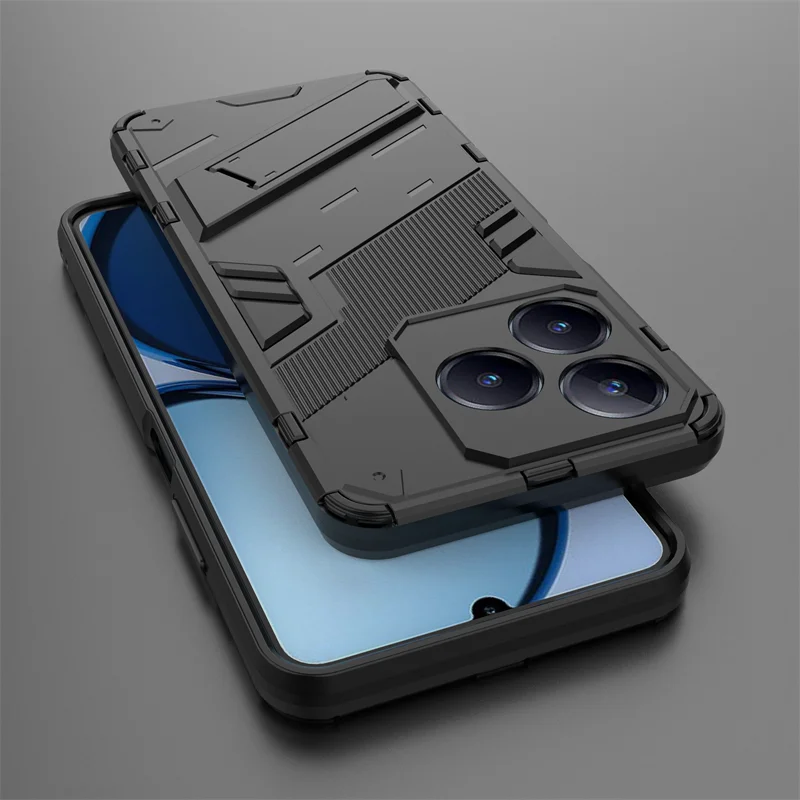 Shockproof Armor Kickstand Phone Case with Magnetic Car Holder Back Cover – Enhanced Protection s