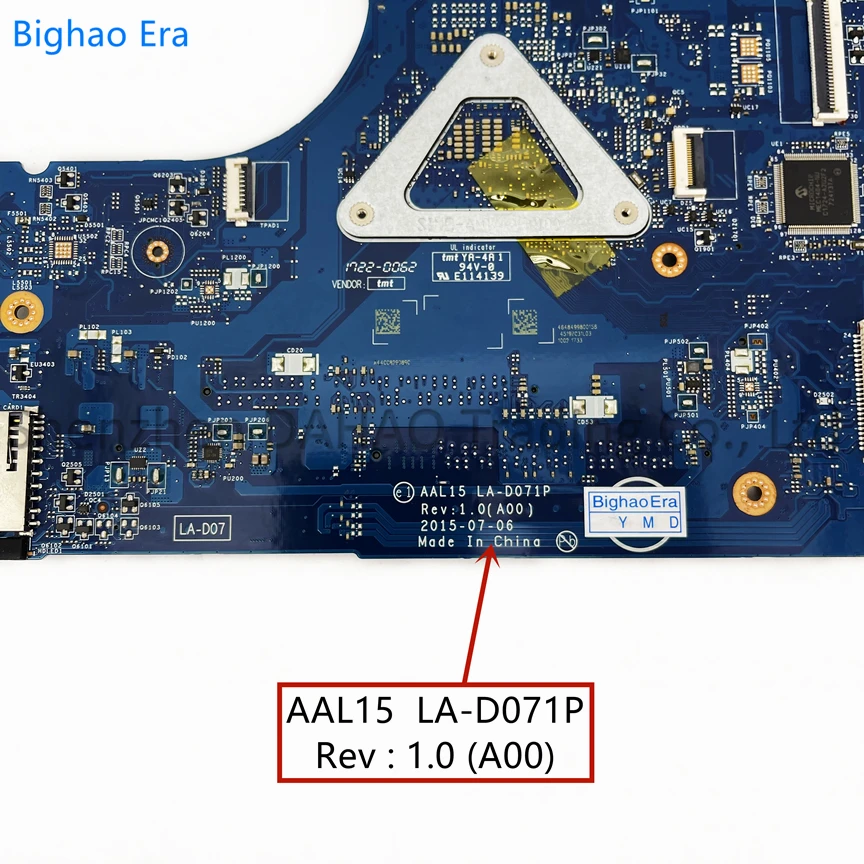 Carte Mère Dell P28E LA D071P Rev 1 - Pour Pièces / HS - Non Testée - Dépannage