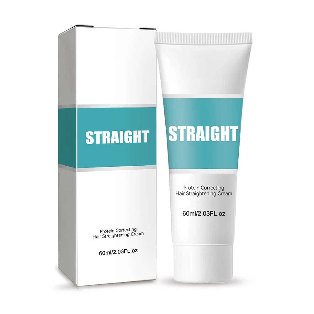 Protein Straight Hair Cream Not Hurt Hair For Curly Straight Hair Soft Clip Free And Hair Friendly Softener
