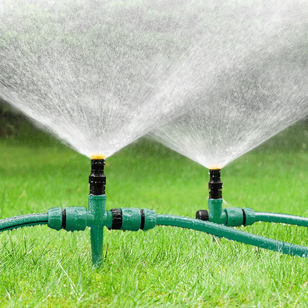 Garden Sprinkler 5/10pcs 360&deg; Rotation Automatic Lawn Irrigation Head For Garden Lawn Plant Watering