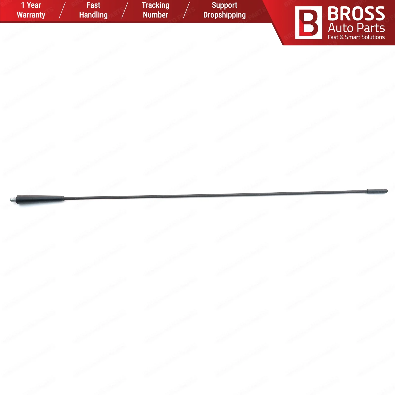 BSP838 Roof Aerial Mast AM FM Radio Antenna Rod 46415116 6561.N6 For Fiat Ducato Punto Bravo Citroen Relay Peugeot Boxer 48 cm | Автомобили