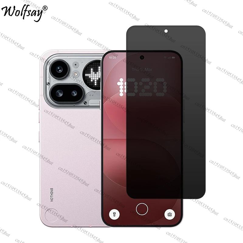 Advanced Anti-Spy Tempered Glass Privacy Screen Protector