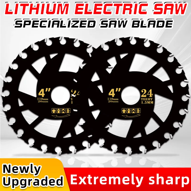 Lithium Electric Saw Blade 1PC Efficient Energy Saving For Woodworking Circular Saw