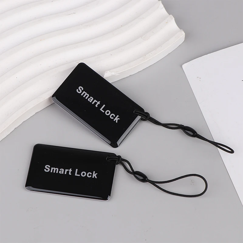 5/10Pc 1024 (bits) Black 13.56Mhz IC Card Electronic Smart Door Lock Card Digital Smart Fingerprint Locks Unlock Small RFID Card