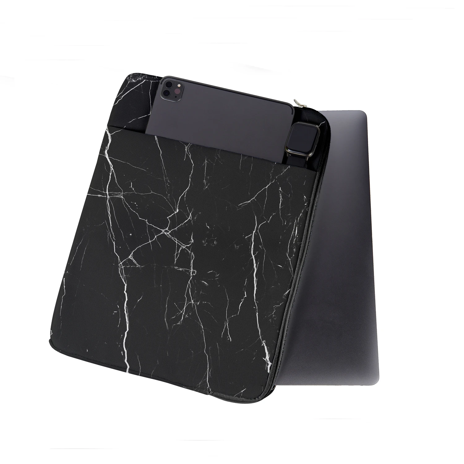 Fashion Marble Pattern Notebook Bag High-Quality Computer Portable Storage Bag 11 13 15 Inch Laptop Case Sleeve Cover For Mac Pr