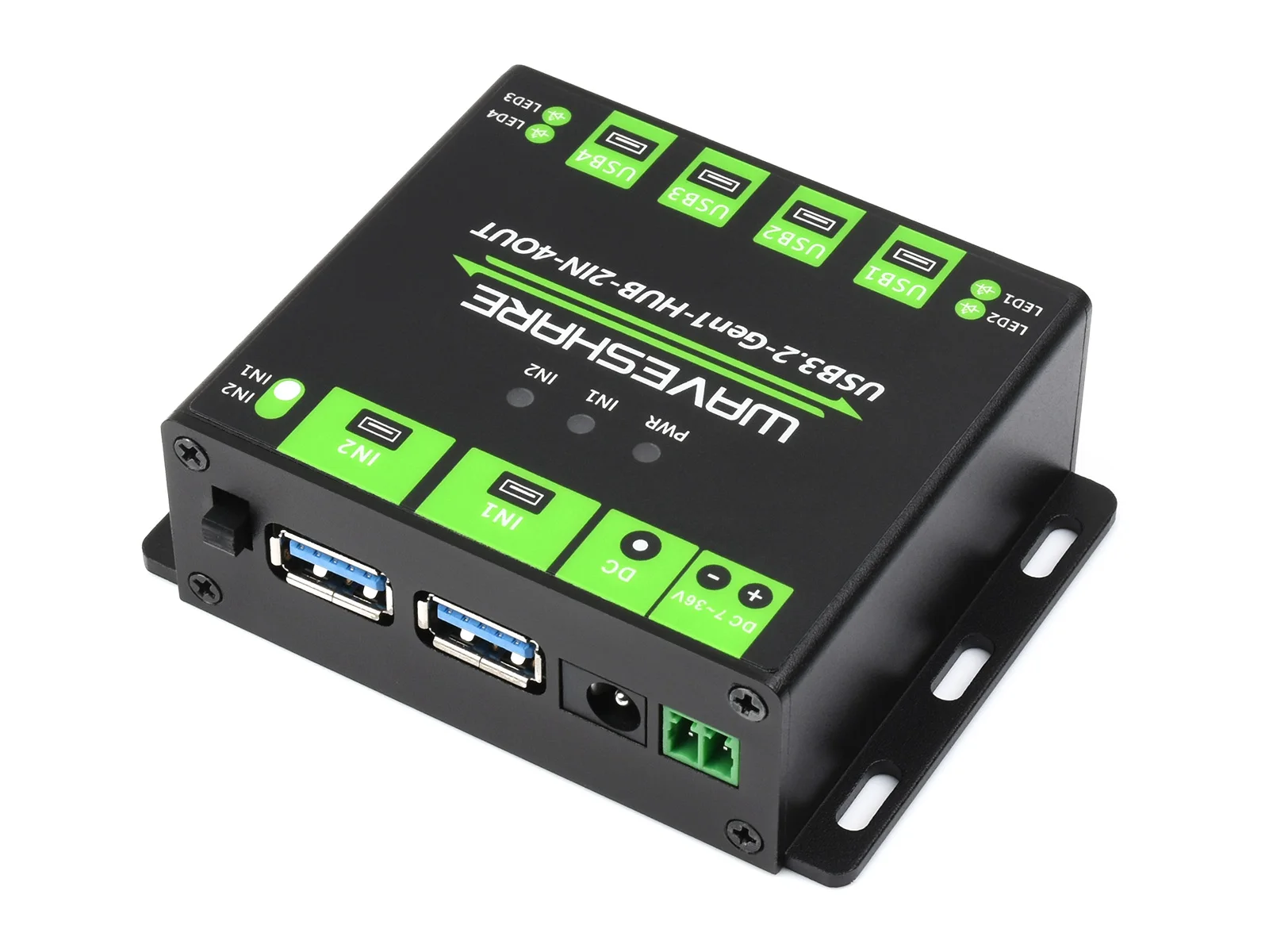 USB 3.2-Gen1-HUB-2IN-4OUT,   USB , 4x USB 3.2 Ʈ Ȯ,  ȣƮ,  ȣ