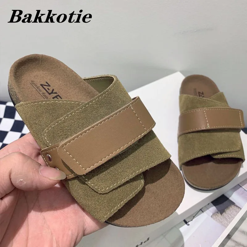 

Kids Slippers Summer Toddler Kids Brand Boys Sports Beach Sanals Girls Casual Shoes Baby Children Flip flop Outdoor Soft Sole