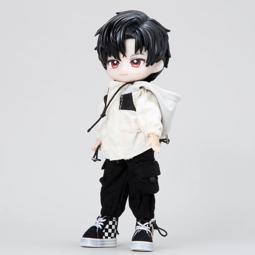 Ob11 Puppenkleidung Arbeitskleidung Shorts mit 3D-Doppeltasche für P9 p10 1/12Bjd Obitsu11 Puppe Gsc Ymy Body – Detail 5