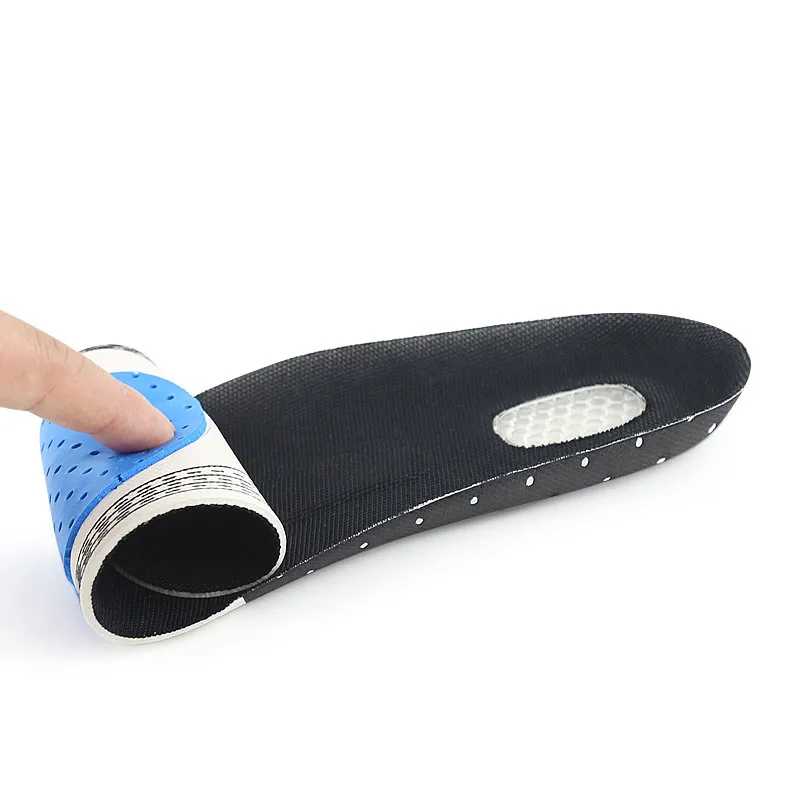 Silicone Gel Insoles Sport Running Insoles Feet Man Women Orthopedic Pad Massaging Shock Absorption Arch Support