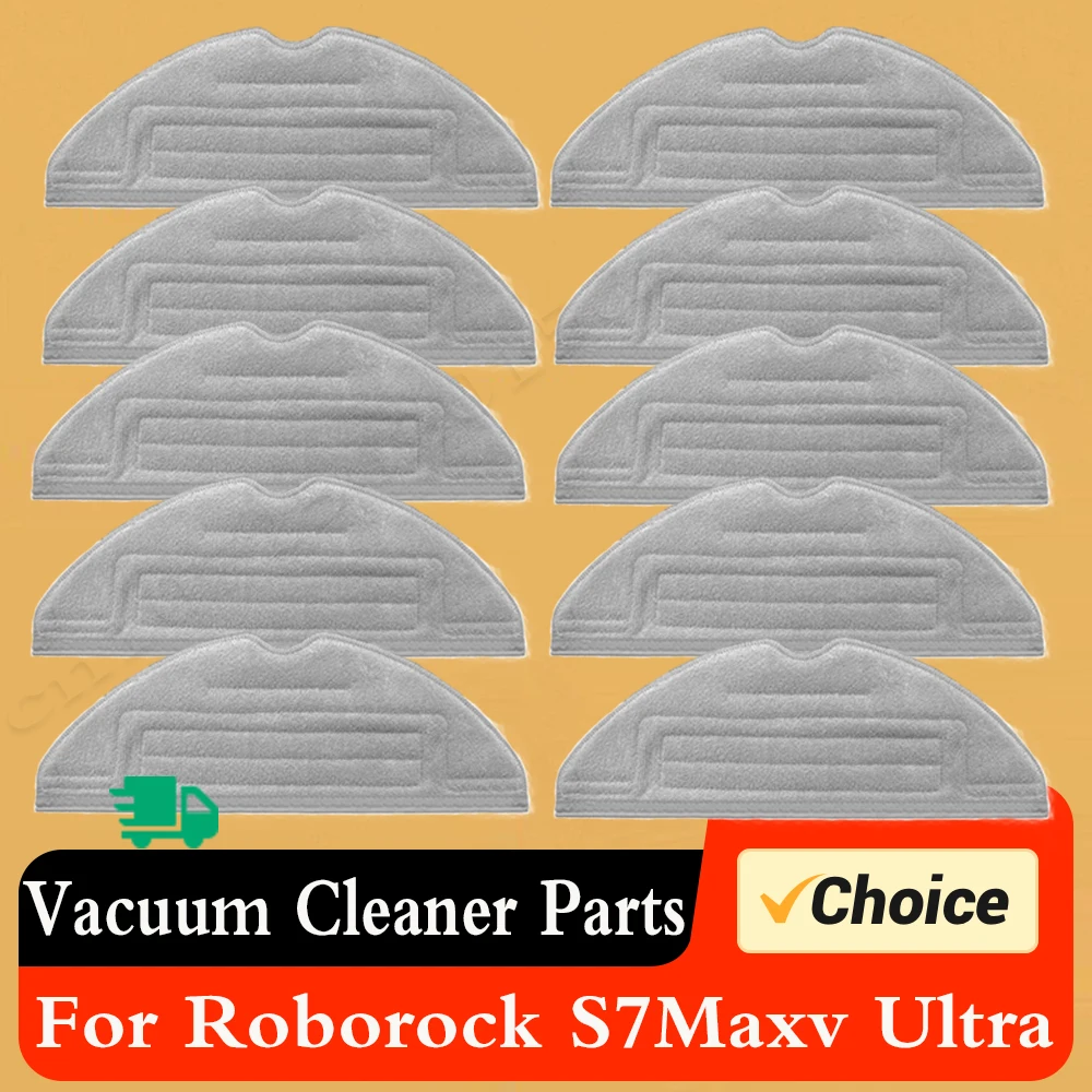 

Mop Pad For Roborock S7 Accessroies T7S S7 Plus S7 Max T7S Plus S7 MaxV Ultra Vacuum Cleaner Parts Main Side Brush HEPA Filters
