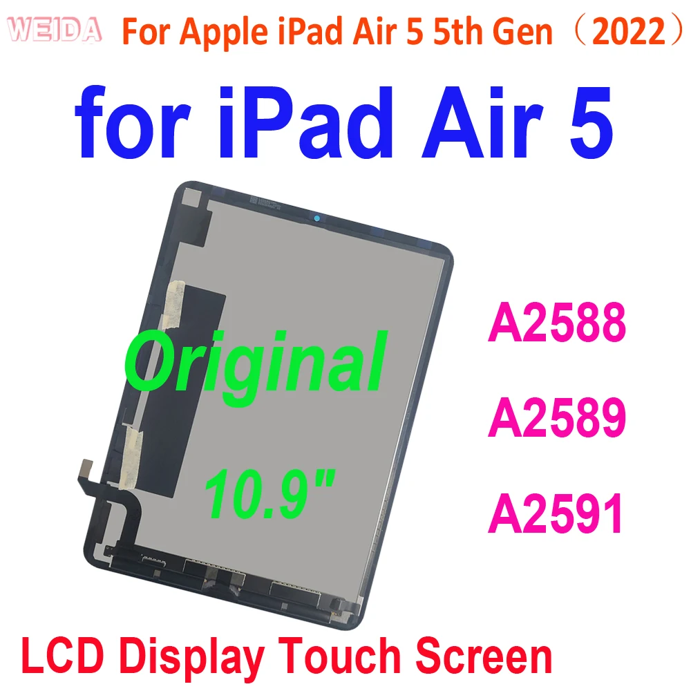 LCD Display Touch Screen Digitizer For IPad Air 4 4th Gen / Air 5 5th Gen Wifi E