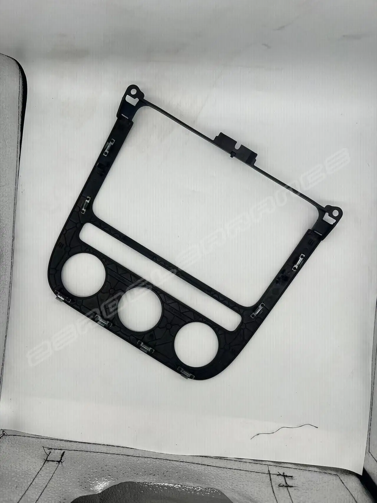 Automatic CD Frame Climate Control Switch Panel Trim Black Radio Trim for VW Je.tta 2005 2006 2007 2008 2009 2010 1KD 858 069