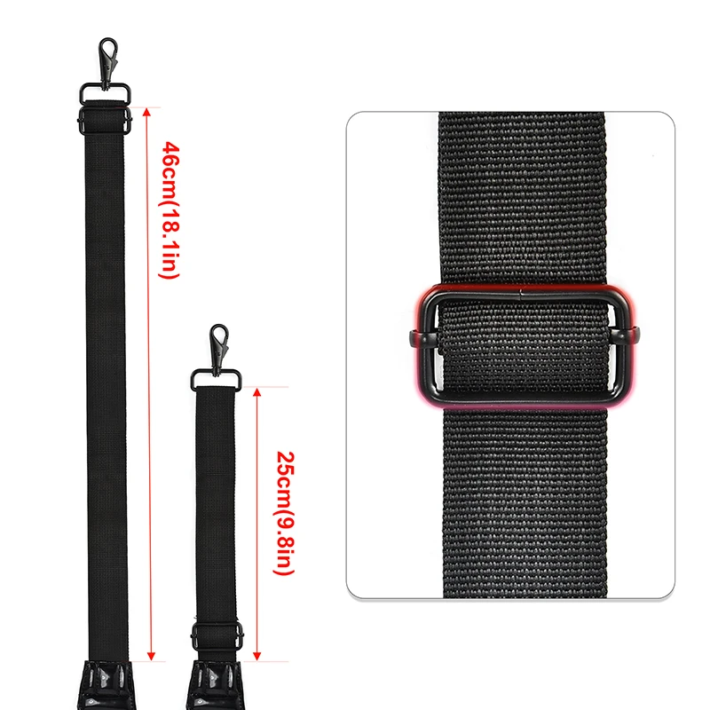 DJI 로닌 RS 3 미니 카메라 액세서리용 스태빌라이저 짐벌, 랜야드 어깨 목 스트랩, 두껍고 넓은 벨트