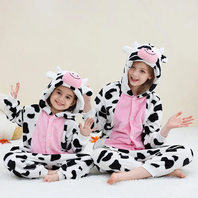 Kigurumi Cow Onesie Kids Pajamas kids pajamas