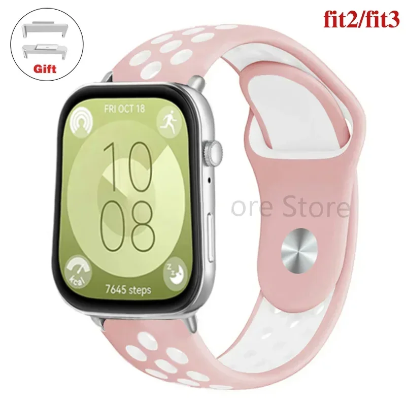 Breathable Silicone Sport Watchband - Vitality Collection