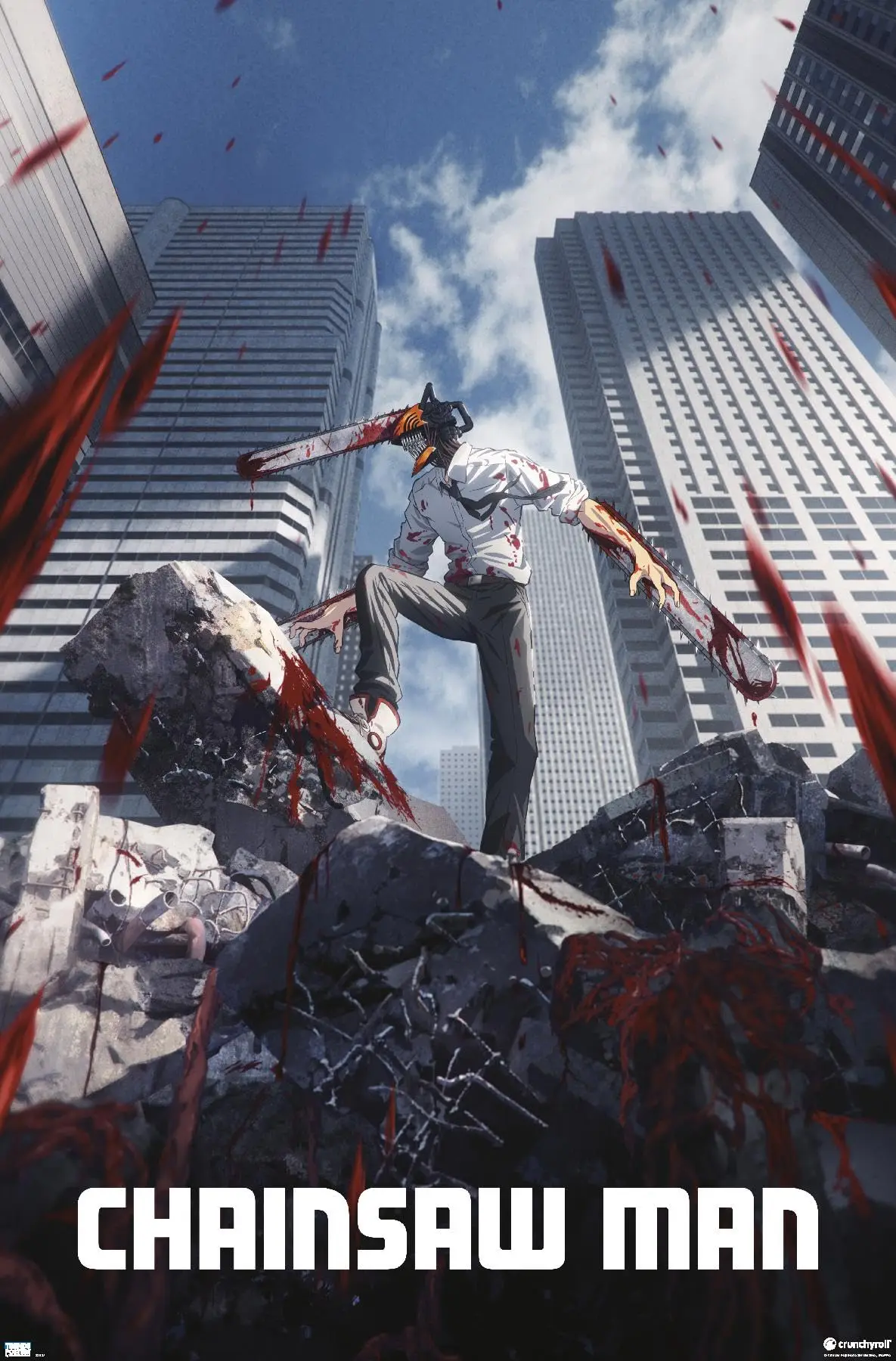 Chainsaw Man Anime Wall Art Canvas Poster