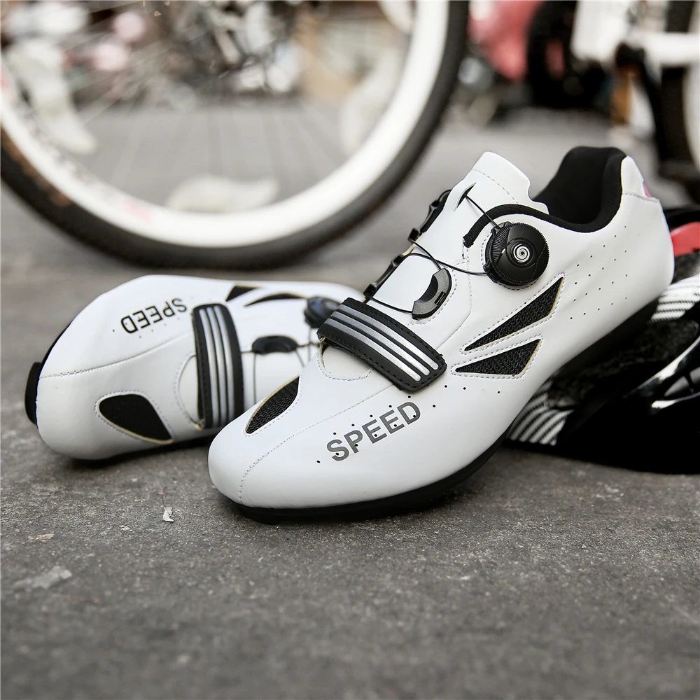 Compatible Cycling Shoes for Men & Women-for Indoor Spin and Outdoor Road Biking-Comfortable & Durable includes Delta/Loo