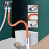 Faucet Extension Tube Rotatable Extender Hose Bendable/Shapable/Flexible Water Tap Pipe Splash Proof Foaming Mout 2