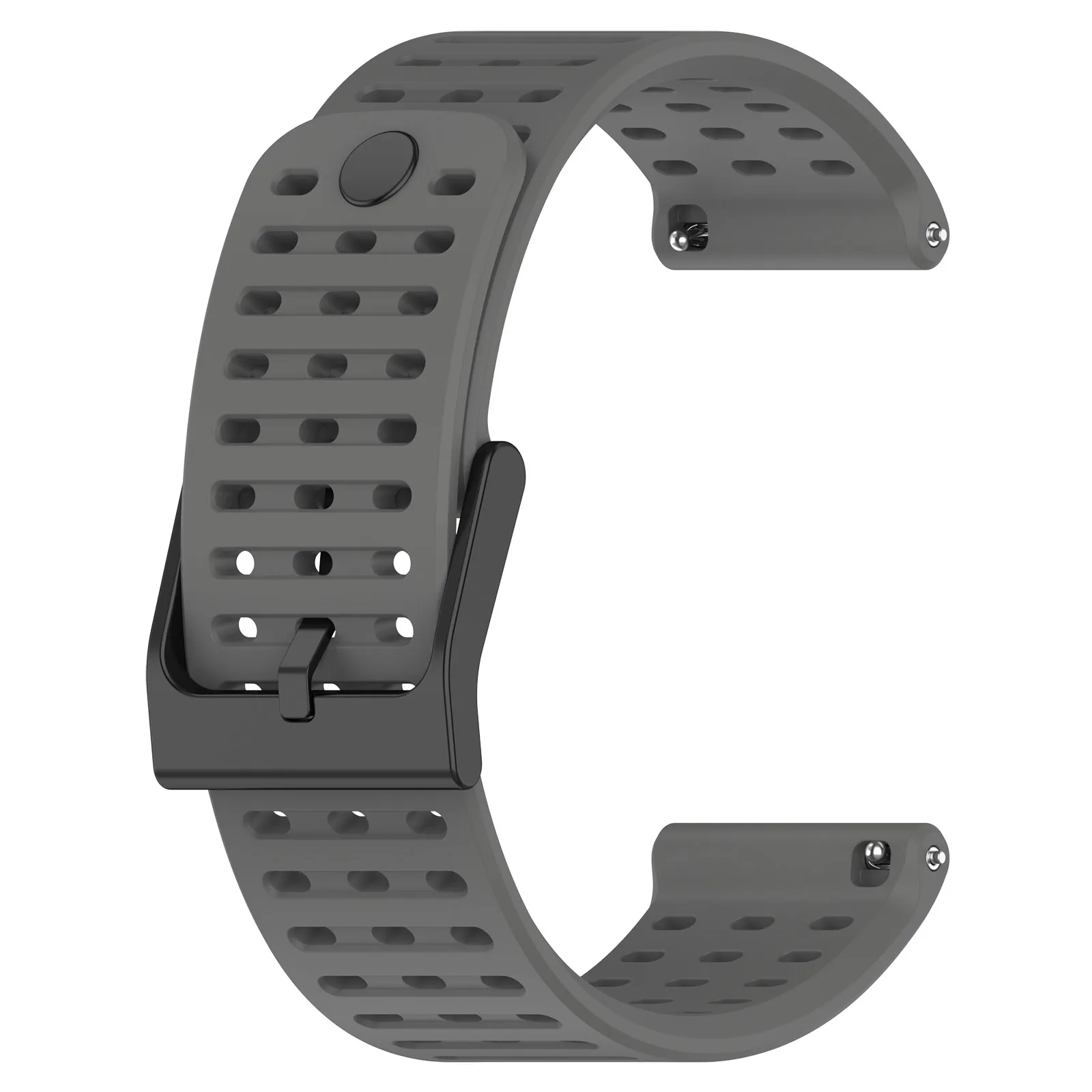 Premium 22mm Silicone Watch Strap – Versatile Wristband Bracelet Replacement Accessories  