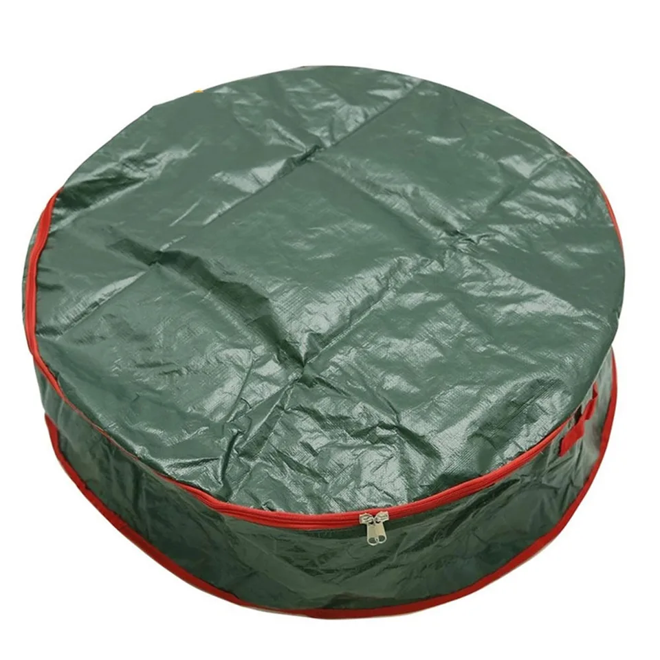 Borsa Porta Ghirlanda Di Natale - Con Manico E Cerniera, Impermeabile, 91x20cm - Foto 5