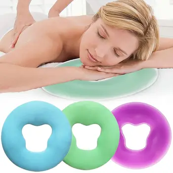 1PC Silicone Pillow SPA Beauty Pad Non-slip Massage Pillow Without Film Salon Face Massage Relax Beauty Cushion Pad