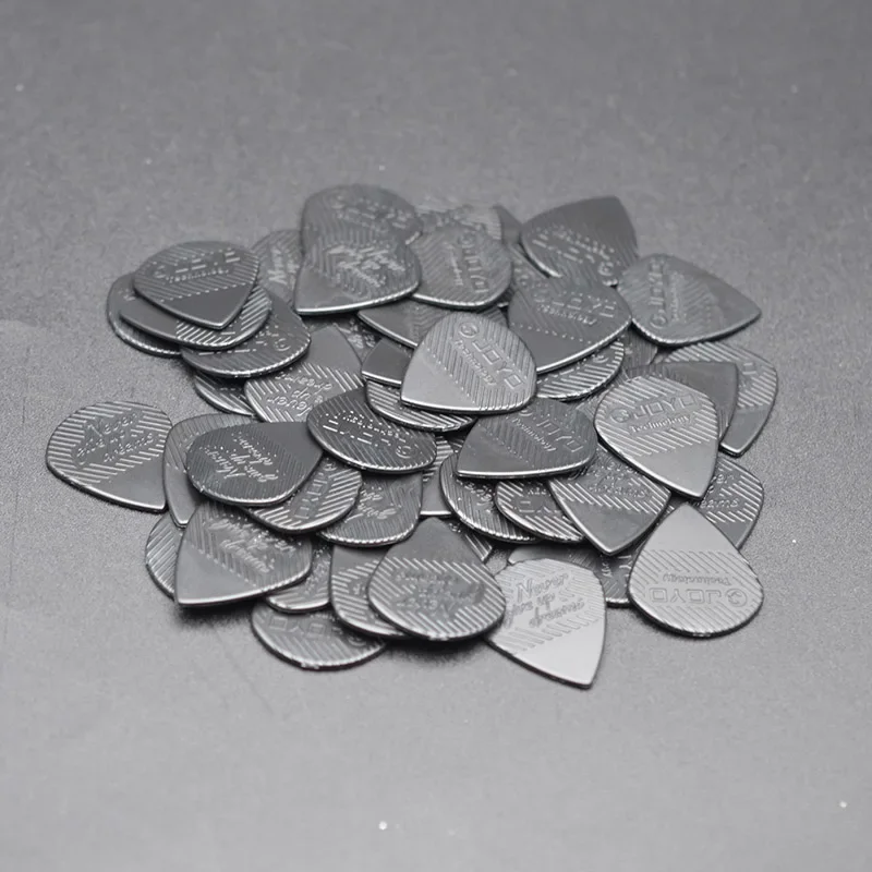 100Pcs JOYO Guitar Picks 1.5mm thickness Black/Orange Color guitar picks