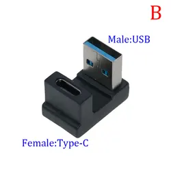 Universal USB Adapter: USB 3.1 to USB A and Type C Converter - 5PCS (B)
