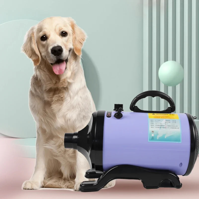 Dogs Hair Dryer Cat Grooming Water Blower Motor Warm Wind Adjustable Blow-Dryer Professional Warm Wind Secador Hot Heater