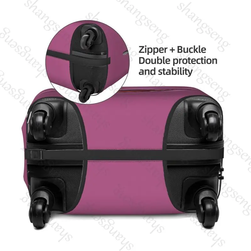 Funny Expression Elastic Luggage Protective Cover Zipper Suitcase Cover Trolley Cover Travel luggage cover