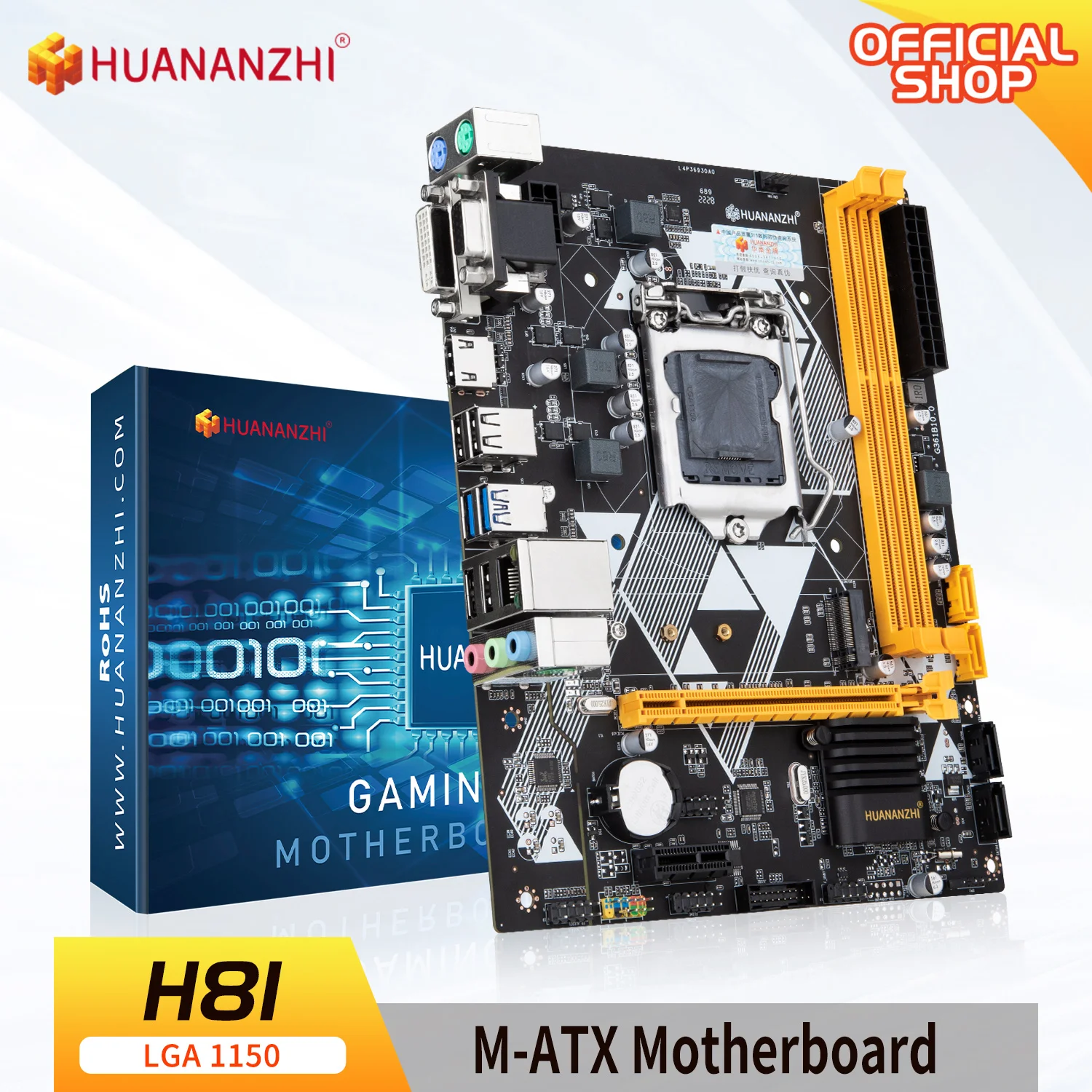 Cpu Motherboard Combo H81 Gaming Motherboard M ATX LGA 1150 For