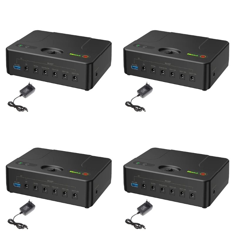 

UPS Power Supply Battery Backup for WIFI Camera 24000/31200/38400/42000mAh H7EC