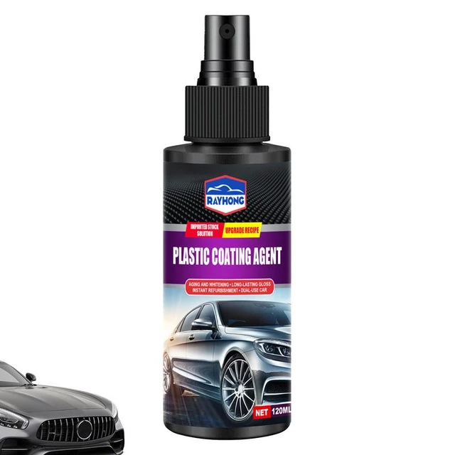 Trim Restorer Automotive 100ml Multi-functional Long Lasting Tire Shine  Spray Car Coating Agent Spray Safe For Cars Trucks SUVs - AliExpress