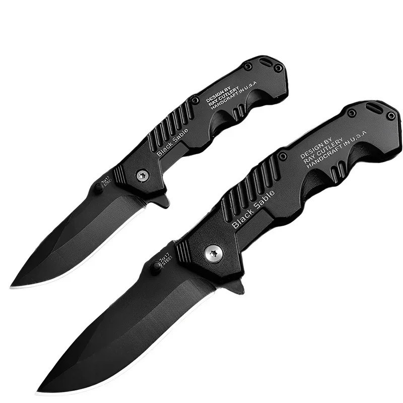 Folding knife EDC Sharp Stainless Steel Folding Knife Outdoor Camping Tactical Hunting Knife Pocket