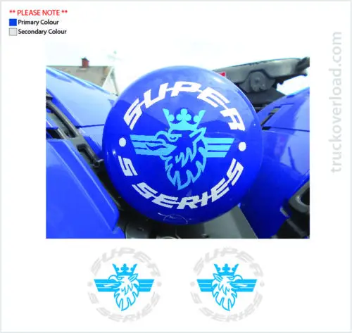 Per Scania S Series Air Tank Sticker Decalcomania Emblema Di Prossima Generazione- (74)