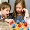 Tic Tac Toe Big Eat Small Gobble Board Game Parent-Child Interactive Educational Toys For Kids Christmas Gifts Tic Tac Toe Game 4