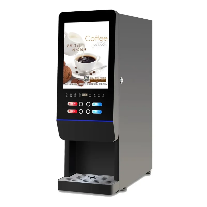 Machine à boissons instantanées 110V 220V, thé au lait chaud et froid, cafetière, opération facile, commerciale ou domestique