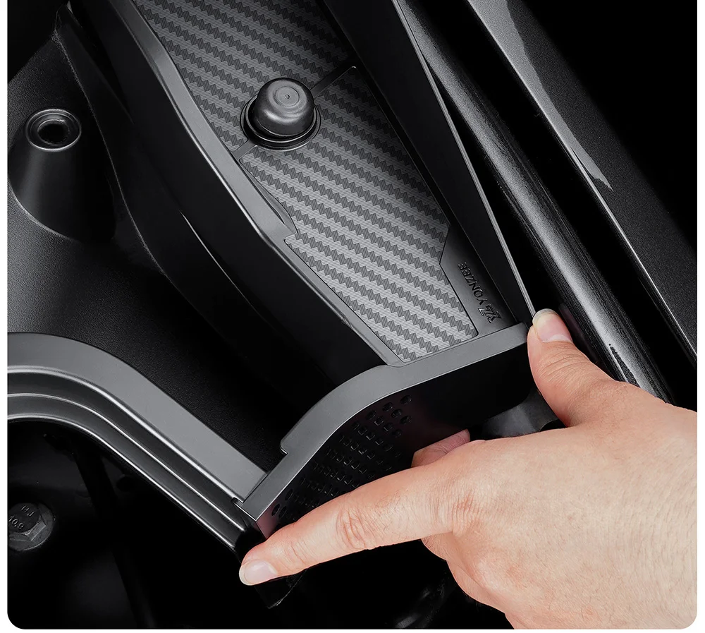 YZ für Tesla Model 3 Highland Model Y/YL Juniper 2026 Vordere Kabinenabdeckung gegen Verstopfung Wasserkanal- und Laubblocker-Zubehör – Detail 8