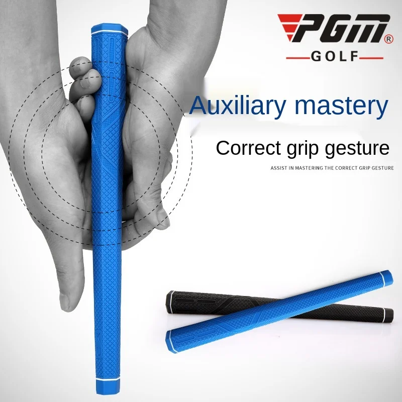 PGM-Ultra Long Hexagonal Rubber Club Putter Grip, rutschfester Schiebestab, Outdoor-Übungsgrip SB004 – Detail 3