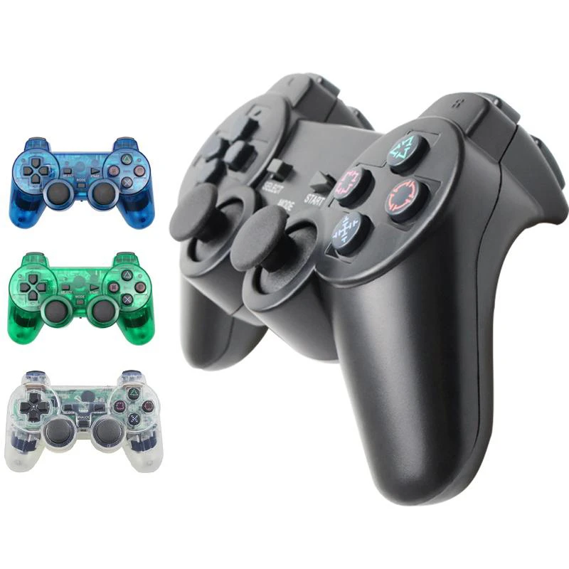 For Playstation 2 Console Game Controller Double Vibration Digital Joypad Wired Connection Gamepad Anti-sweat Anti-slip Joystick