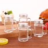 1Pc 40ml Mini Jam Honey Jar Portable Leakproof Coffee Milk Juice Bottle With Lid Home Party Bar Vodka Spirits Shot Glass 4