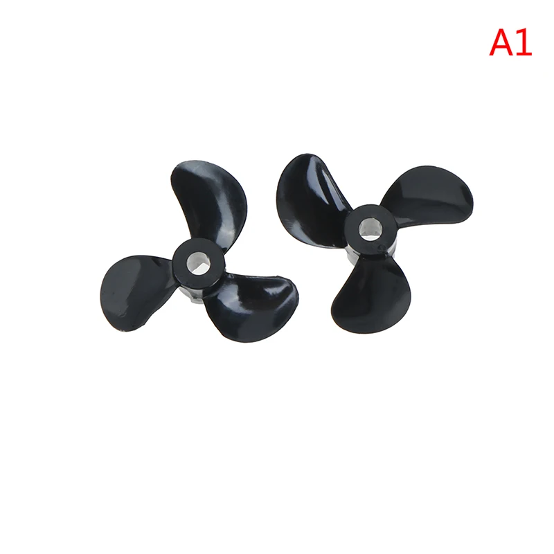 1 Paar 3 Klingen 4mm RC Boot drei Klingen Paddel Nylon Boot Propeller positive & Rückwärts schraube d28/32/36/40/44/48mm – Detail 13