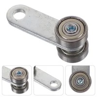 2 Pcs Hanging Wheel Sliding Door Single Roller Trolley High-precision for Strut Channel Steel Wheels 1