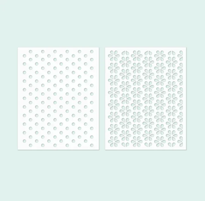 

Laying Flowers Dots and Blossoms Spring Print Metal Cutting Dies Stamps Stencil Scrapbooking Diary Embossing Diy Greeting Card
