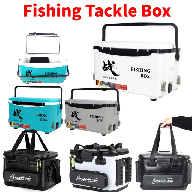 26L Fishing Tackle Box Foldable Fishing Box Organizer Large Capacity Lure  Box Case Tackle Storage Organizer Fishing Accessories - AliExpress