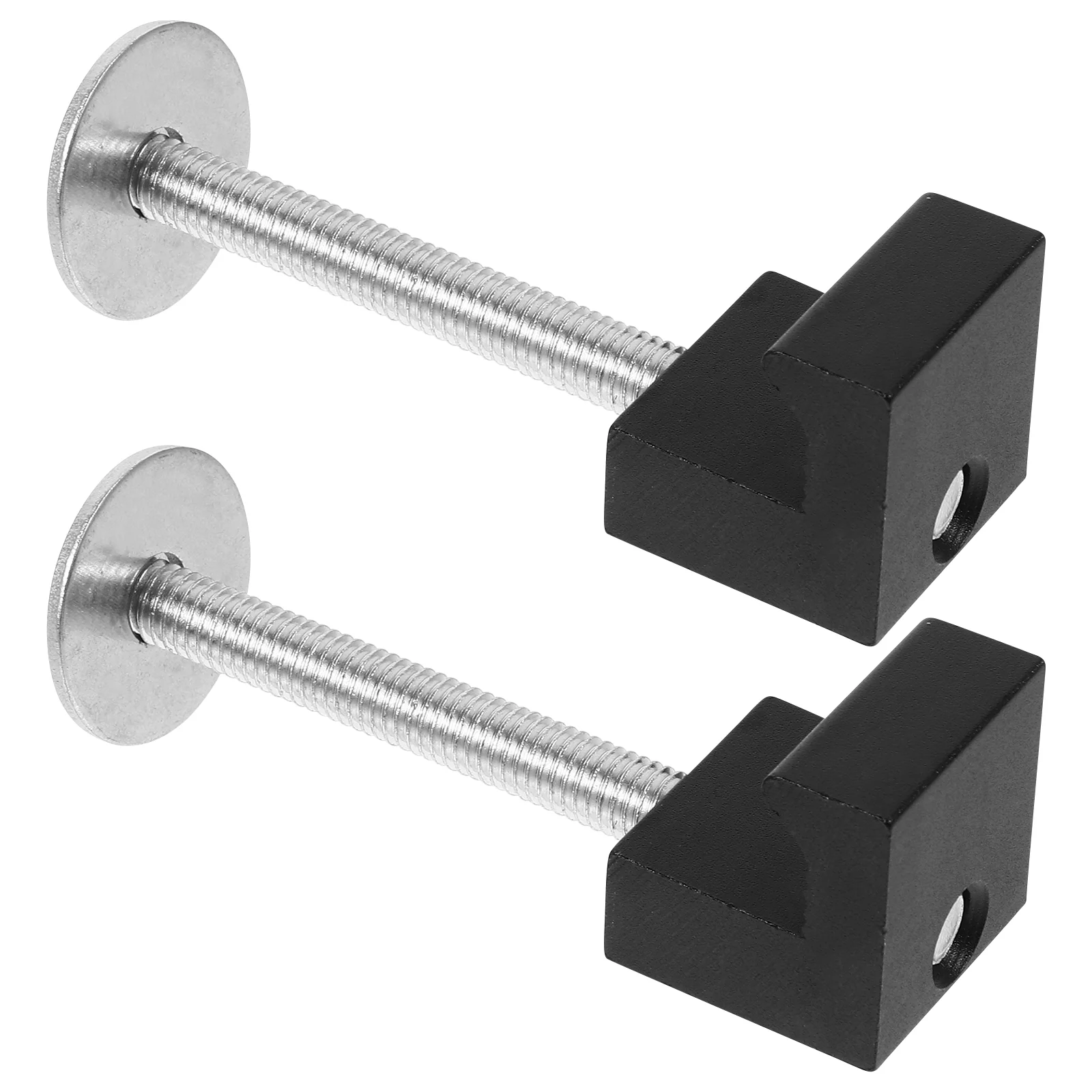 

2 Pcs Heavy Duty Hook Truck Clamp Tool Boxes Attachment Suite Clamps for Traction Board Mounting Kit