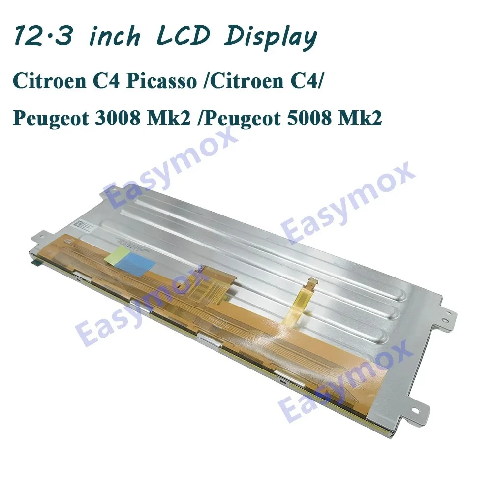 LLB123LT01 12.3인치 자동차 계기판 대시보드 화면 디스플레이 (시트로엥 C4 스페이스투어러, 푸조 3008 용)