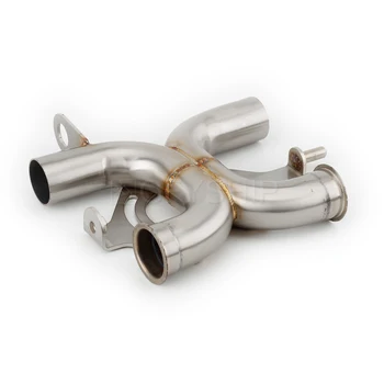 For Triumph Street Twin 2016-2020 Street Cup 900 2017-20 Speedmaster 1200 Escape Motorcycle Exhaust Muffler Link Pipe Slip-on
