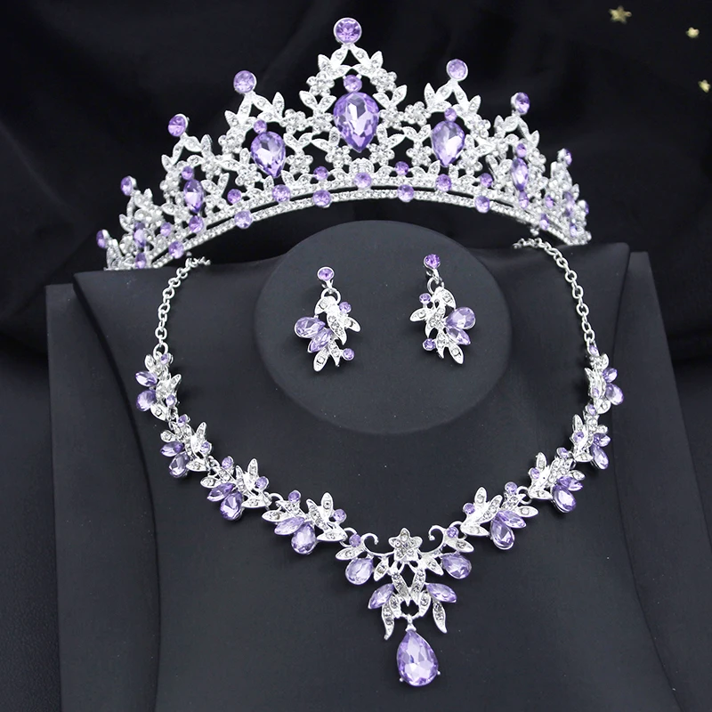 Silver Purple Sets